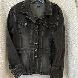 Black denim jacket - High Sierra - Ladies XL
